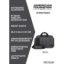 Kép 5/5 - American Tourister Streethero 3in1 többfunkciós fedélzeti táska (Ryanair, Wizzair, Easyjet)