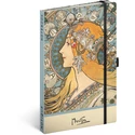 Kép 1/2 - Realsystem Design notesz, pontozott - Alphonse Mucha - Zodiac