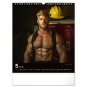 Kép 6/13 - Realsystem Falinaptár, 2026 - Dreamy Firefighters