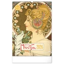 Kép 1/13 - Realsystem Falinaptár, 2026 - Alphonse Mucha