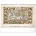 Kép 12/13 - Realsystem Falinaptár, 2026 - Antique Maps