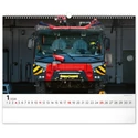Kép 2/13 - Realsystem Falinaptár, 2026 - Fire Trucks
