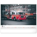 Kép 4/13 - Realsystem Falinaptár, 2026 - Fire Trucks