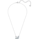 Kép 2/4 - Swarovski Swan Nyaklánc Czwh/Rhs
