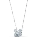Kép 3/4 - Swarovski Swan Nyaklánc Czwh/Rhs
