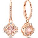Swarovski Sparkling Dc:Fülbevaló Clover Czmo/Ros Swarovski Sparkling Dc:Fülbevaló Clover Czmo/Ros