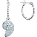 Swarovski Shell:Fülbevaló Hoop Lmul/Rhs Swarovski Shell:Fülbevaló Hoop Lmul/Rhs