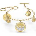 Swarovski Shine:Karkötő Coins Lmul/Gos M Swarovski Shine:Karkötő Coins Lmul/Gos M