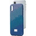 Swarovski Crystalgram iPhone® XS Max:Telefon Hátlap Blue Anniversar Swarovski Crystalgram iPhone® XS Max:Telefon Hátlap Blue Anniversar