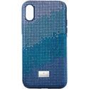 Swarovski Crystalgram iPhone® XS Max:Telefon Hátlap Blue Anniversar Swarovski Crystalgram iPhone® XS Max:Telefon Hátlap Blue Anniversar