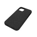 Swarovski High iPhone® 12/12 Pro:Telefon Hátlap BLACK Swarovski High iPhone® 12/12 Pro:Telefon Hátlap BLACK