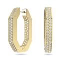 Swarovski Dextera: Fülbevaló Hoop Oct M /Cry/Gos Swarovski Dextera: Fülbevaló Hoop Oct M /Cry/Gos