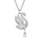 Kép 1/3 - Swarovski Iconic Swan: Nyaklánc Whi/Rhs
