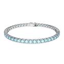 Swarovski Matrix: Karkötő Aqua/Rhs M Swarovski Matrix: Karkötő Aqua/Rhs M