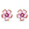 Kép 1/3 - Swarovski Florere: Fülbevaló Pink/Gos