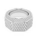 Swarovski Dextera: Gyűrű Oct Full Pave Cre/Rhs 58 Swarovski Dextera: Gyűrű Oct Full Pave Cre/Rhs 58