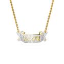 Kép 1/3 - Swarovski Volta: Nyaklánc Love Whi/Gos