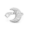 Kép 1/3 - Swarovski Luna: Gyűrű Small Cre/Rhs 52
