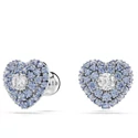 Kép 2/4 - Swarovski Idyllia Fülbevaló Studs Pe Blu/Rhs