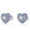 Kép 3/4 - Swarovski Idyllia Fülbevaló Studs Pe Blu/Rhs