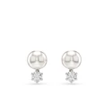 Kép 1/3 - Swarovski Matrix: Fülbevaló Studs White/Rhs