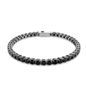 Kép 1/5 - Swarovski Matrix: Karkötő Black/Rus M