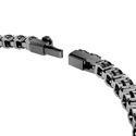 Kép 3/5 - Swarovski Matrix: Karkötő Black/Rus S