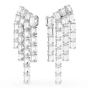 Kép 2/4 - Swarovski Millenia: Fülbevaló Clip Whi/Rhs