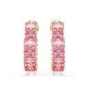 Kép 2/3 - Swarovski Matrix: Fülbevaló Hoop Hrt S Pink/Gos