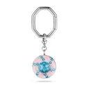 Kép 1/3 - Swarovski Dulcis: Kulcstartó Aqua/Rhs