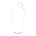 Kép 2/5 - Swarovski Constella: Nyaklánc Cry/Rhs