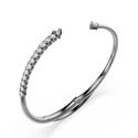 Kép 3/5 - Swarovski Sublima: Karkötő Op Whi/Rus S