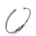 Kép 3/5 - Swarovski Sublima: Karkötő Op Whi/Rus M