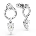 Kép 3/4 - Swarovski Mesmera: Fülbevaló Whi/Rhs
