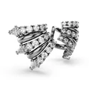 Kép 3/4 - Swarovski Sublima: Fülbevaló Whi/Rus