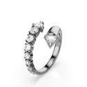 Kép 2/4 - Swarovski Sublima: Gyűrű Op Whi/Rus 60