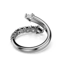 Kép 4/4 - Swarovski Sublima: Gyűrű Op Whi/Rus 60