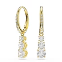 Kép 1/4 - Swarovski Stilla: Fülbevaló Attract Trilogy White/Gos