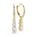 Kép 3/4 - Swarovski Stilla: Fülbevaló Attract Trilogy White/Gos