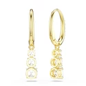 Kép 4/4 - Swarovski Stilla: Fülbevaló Attract Trilogy White/Gos