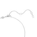 Kép 4/5 - Swarovski Swan: Nyaklánc Drop Whi/Rhs