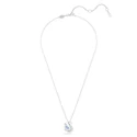 Kép 2/5 - Swarovski Swan: Nyaklánc Blue/ Blu/Rhs