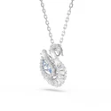Kép 3/5 - Swarovski Swan: Nyaklánc Blue/ Blu/Rhs