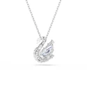 Kép 5/5 - Swarovski Swan: Nyaklánc Blue/ Blu/Rhs