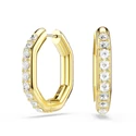 Kép 5/5 - Swarovski Dextera: Fülbevaló Mn Hoop Cre/Gos