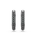 Kép 2/4 - Swarovski Dextera: Fülbevaló Mn Hoop Cry Sini/Rus