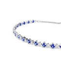 Kép 4/5 - Swarovski Matrix: Karkötő Blu/Rhs M