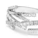Kép 4/5 - Swarovski Matrix: Karkötő Whi/Rhs M