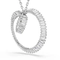 Kép 3/5 - Swarovski Matrix: Nyaklánc Whi/Rhs