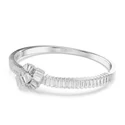 Kép 2/5 - Swarovski Matrix: Karkötő Knot Whi/Rhs S